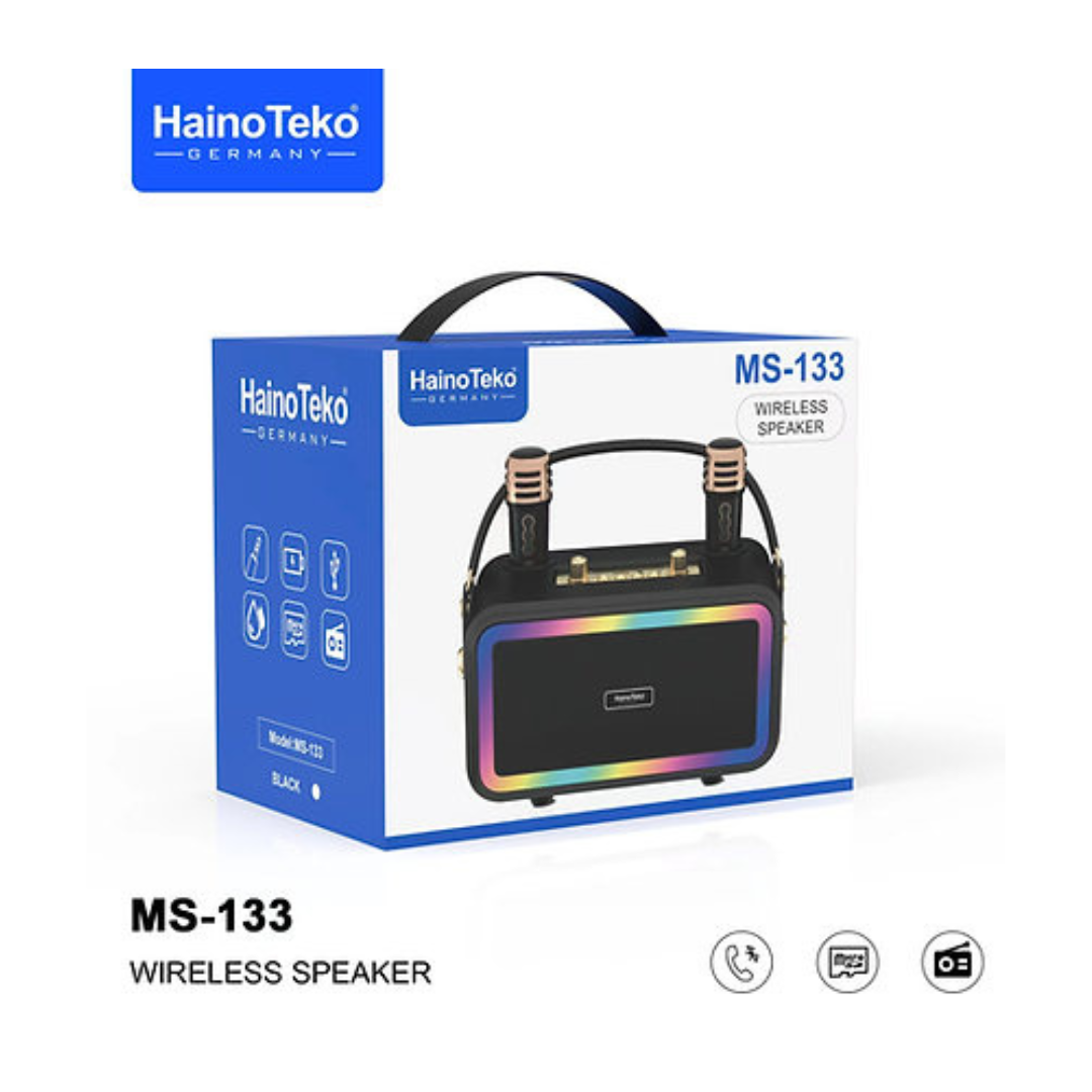 Haino teko MS-133 wireless speaker with wireless mic