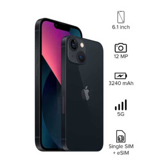 iPhone 13 128GB Midnight 5G With Facetime - TRA Approved