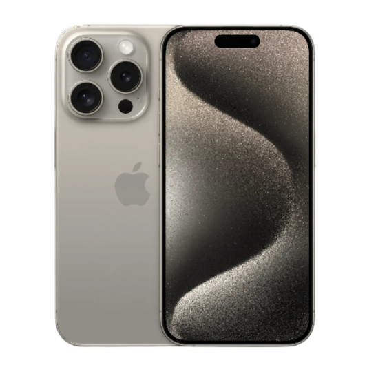 iPhone 15 Pro Natural Titanium 5g with Face time-TRA Approved
