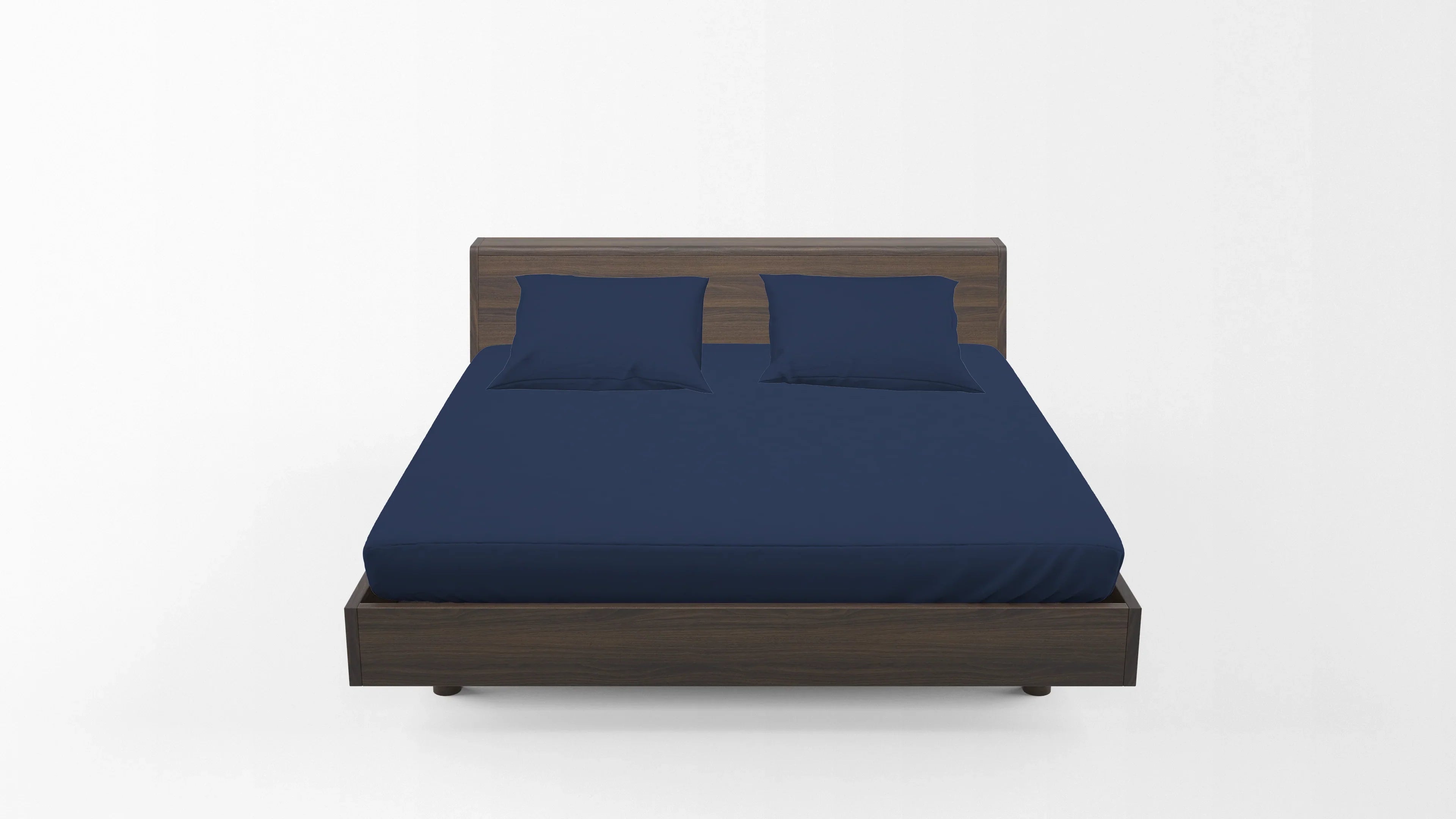 Vibrant dyed bedsheets with rich, colorful patterns or gradients, spread neatly over a bed to showcase their unique and eye-catching designs, adding a lively touch to the bedroom decor.