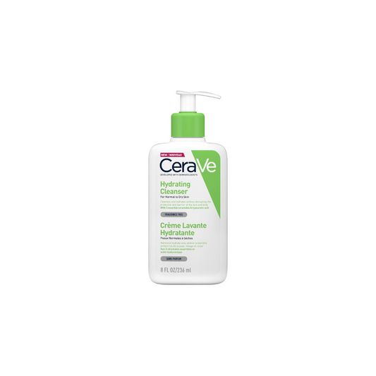 CeraVe Hydrating Facial Cleanser | Moisturizing Non-Foaming Face Wash with Hyaluronic Acid, Ceramides and Glycerin | Fragrance Free Paraben Free
