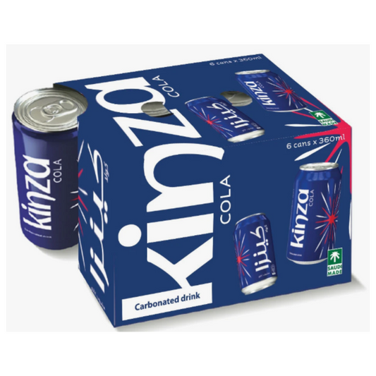 Kinza Cola Soft Drink Tin 360 ml x 24