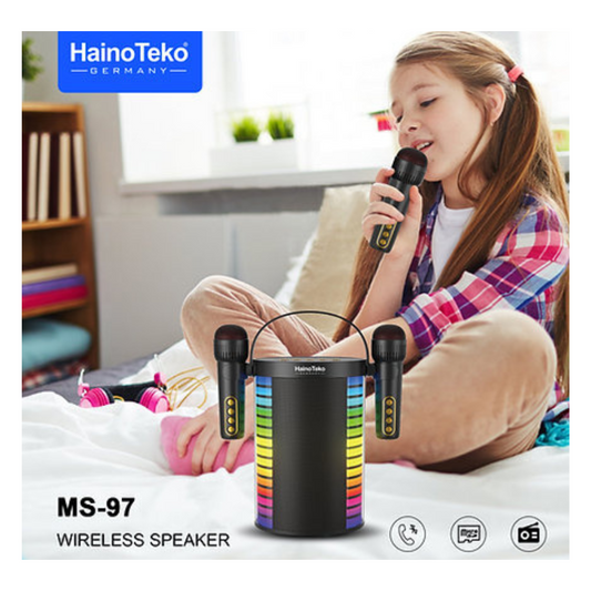 Haino teko MS-97 wireless speaker with wireless mic