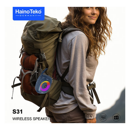 Haino Teko Germany S31 Portable Wireless Bluetooth Speaker