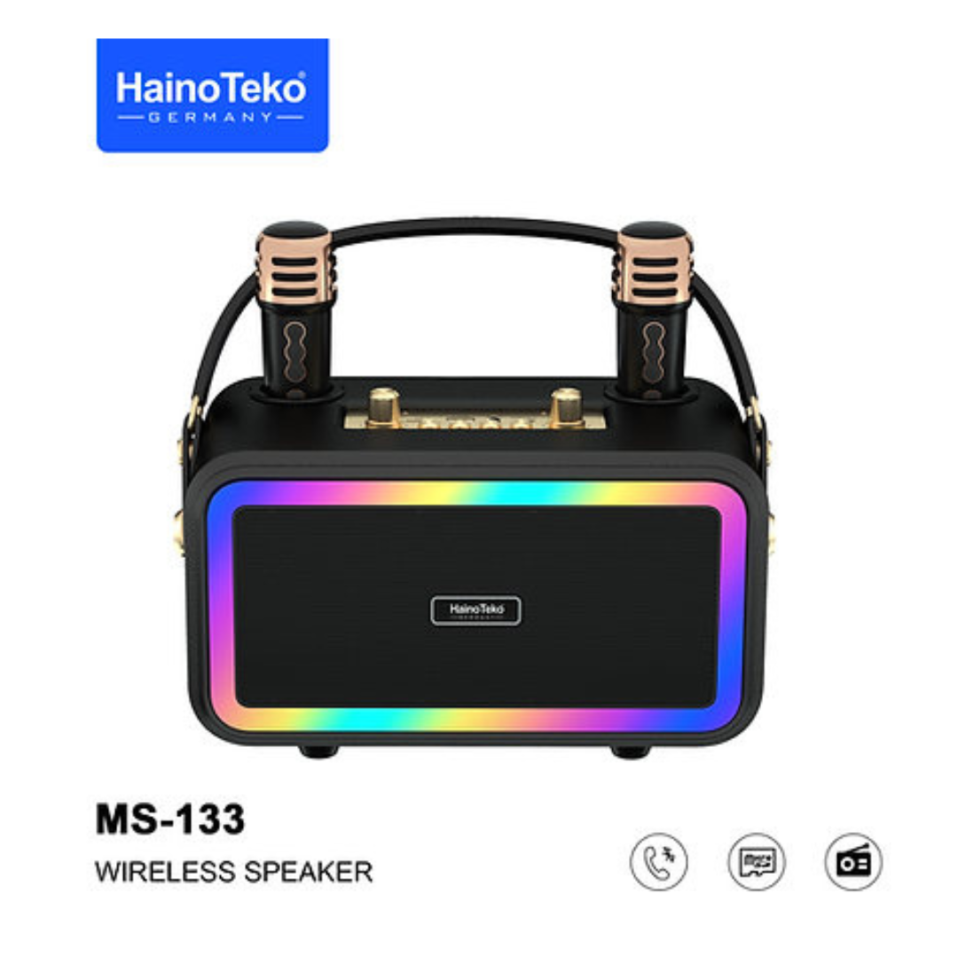 Haino teko MS-133 wireless speaker with wireless mic