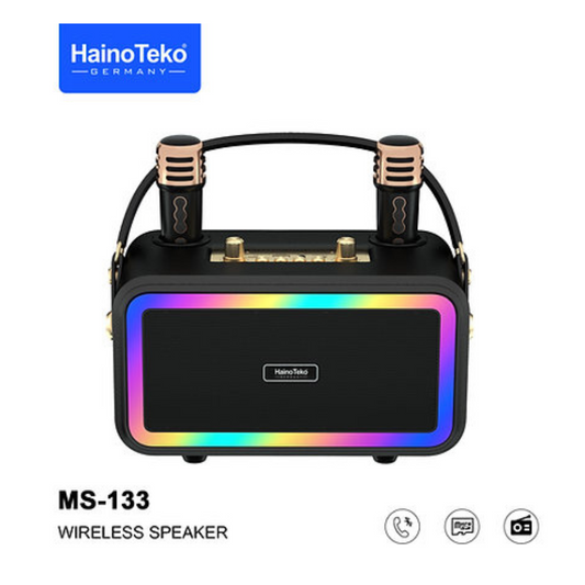 Haino teko MS-133 wireless speaker with wireless mic