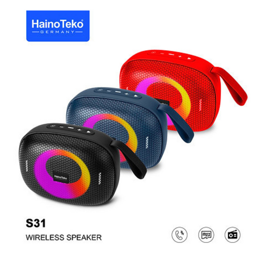 Haino Teko Germany S31 Portable Wireless Bluetooth Speaker