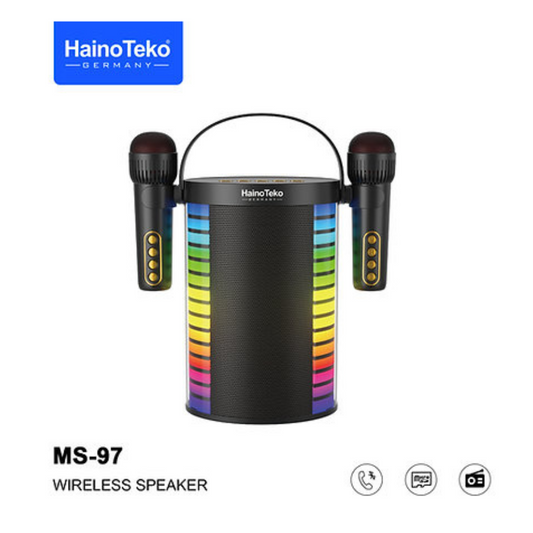 Haino teko MS-97 wireless speaker with wireless mic