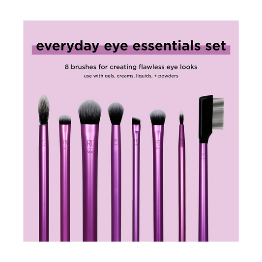 Real Techniques Everyday Eye Essentials - 8 Brushes