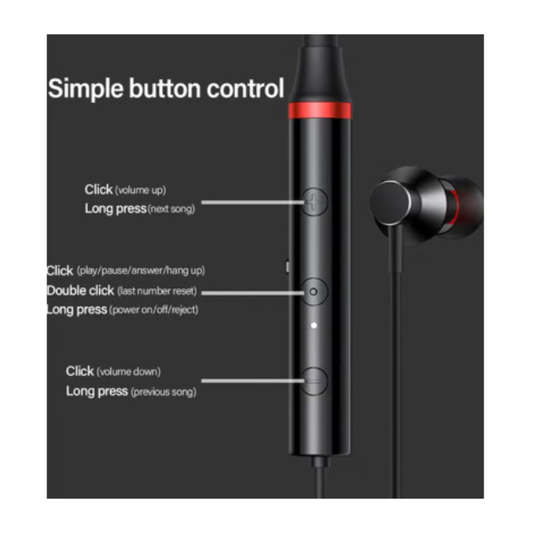 Lenovo HE05X Neckband Earphones