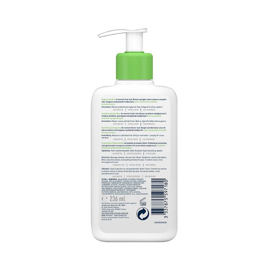 CeraVe Hydrating Facial Cleanser | Moisturizing Non-Foaming Face Wash with Hyaluronic Acid, Ceramides and Glycerin | Fragrance Free Paraben Free