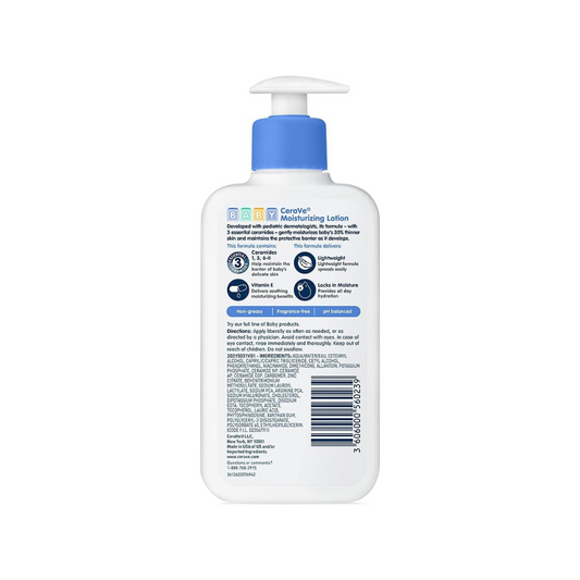 CeraVe Baby Lotion | 8 Ounce | Gentle