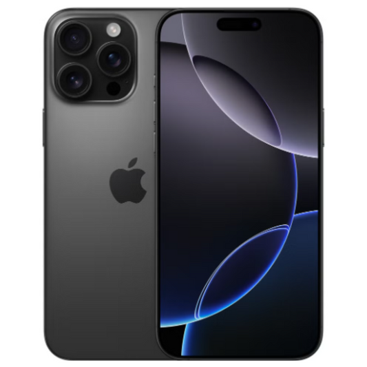 iPhone 16 Pro Max 5G Black Titanium with FaceTime - TRA Approved - 