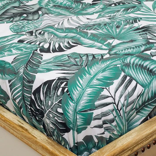 Printed Cotton Bedsheet with Pillow Covers