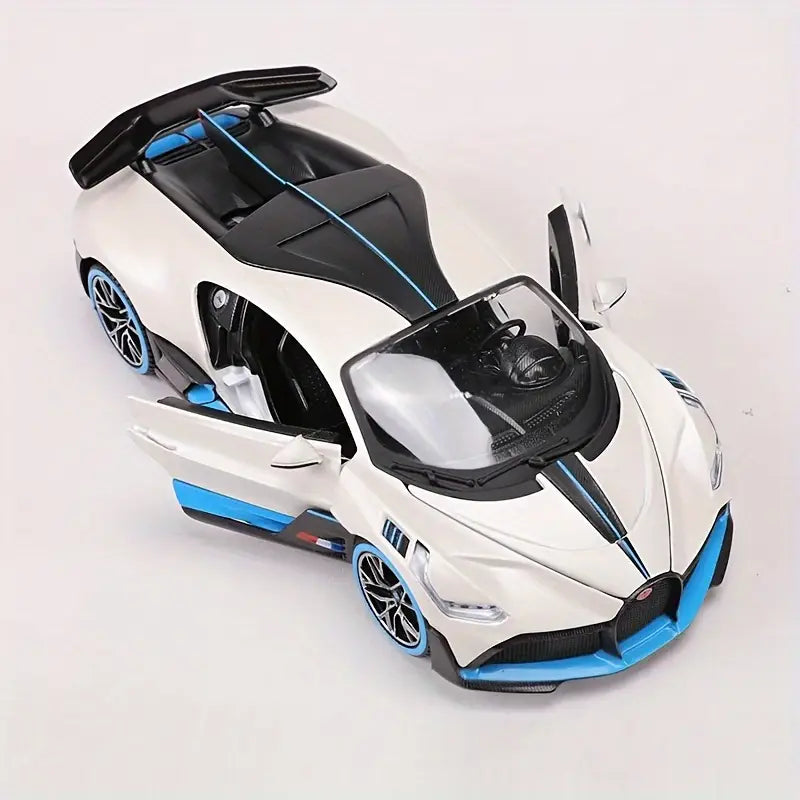 1:24 Scale Bugatti Divo Metal Sports Car Model, a Collectible Die-Cast