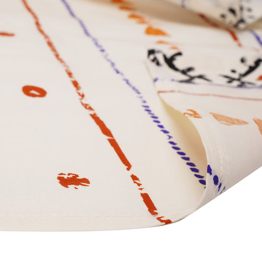 Printed Cotton Bedsheet with Pillow Covers