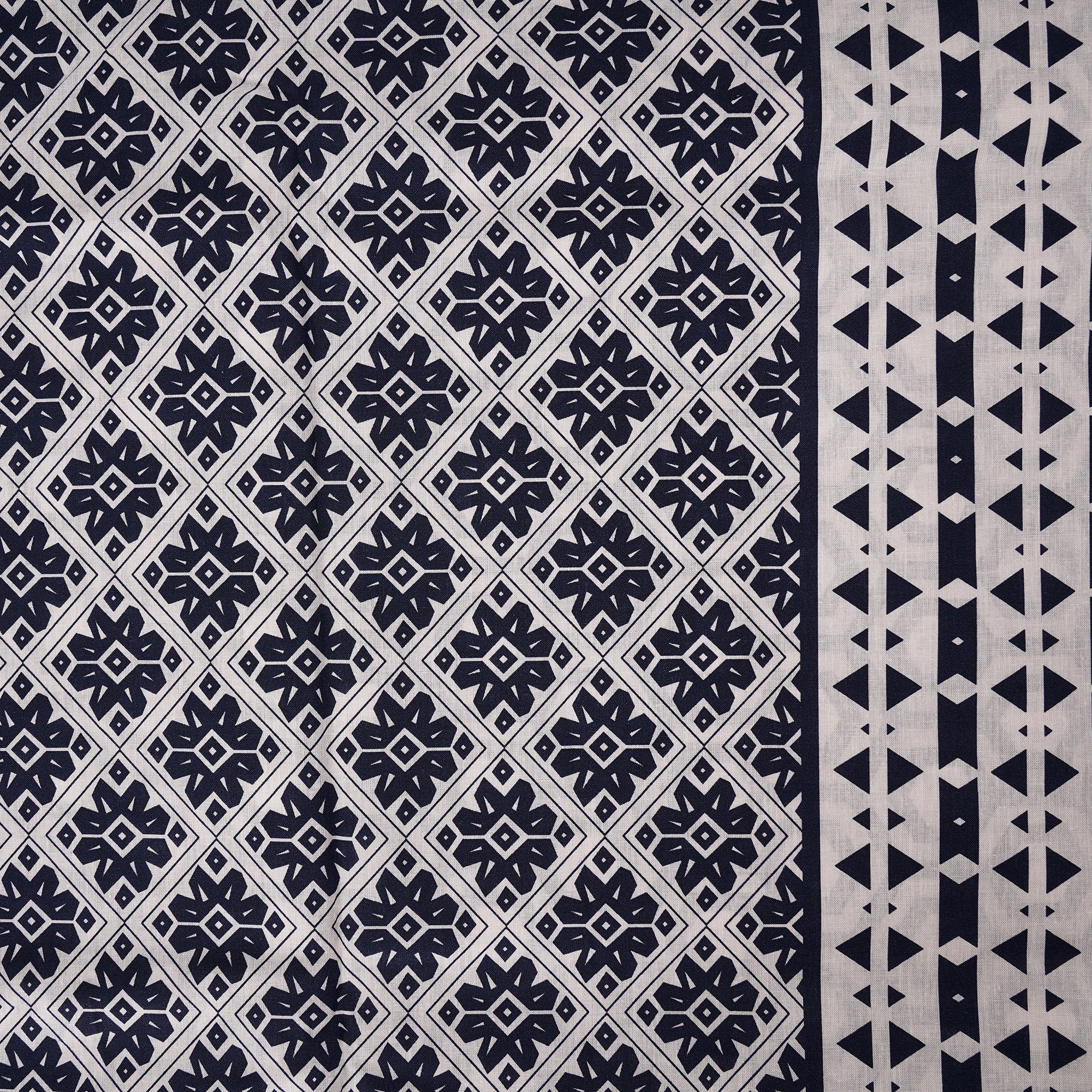Printed Cotton Bedsheet with Pillow Covers