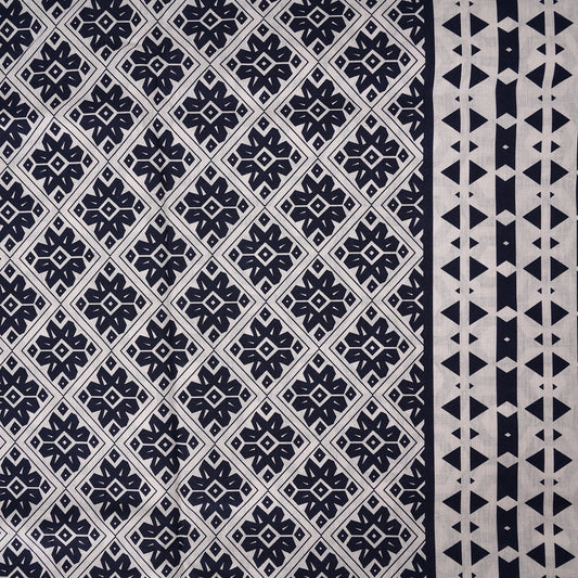 Printed Cotton Bedsheet with Pillow Covers