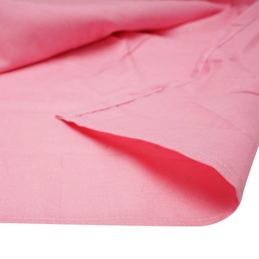 Flat Soft Cotton Dyed Bedsheet with Pillows