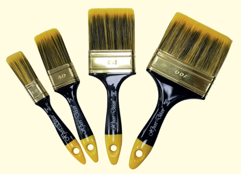 Image of Royal Apex Paint Brushes - Long Quality bristles/Comfortable Wooden Handle - for All Types of Painting (2Inch)