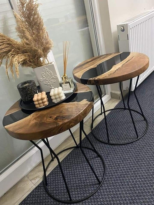 Wooden Side Desk Coffee Tables, Side