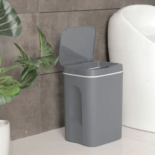 Green Lion 14 liter sensor-activated smart trash can