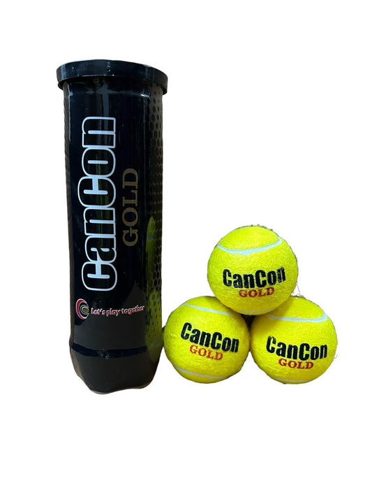 PACK OF 3 CANCON GOLD TENNIS
