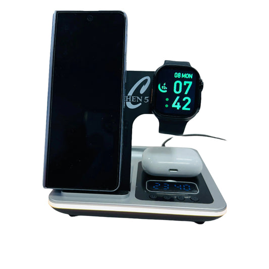 Wireless Charging Station 4 in 1