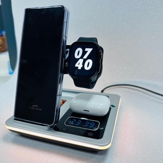 Wireless Charging Station 4 in 1
