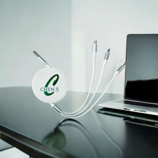 Multi Charging Cable 2Pack 4Ft 3 in 1 Retractable Fast Charging Cord Multi  Charger Cable Multi USB Cable with IP/Type C/Micro USB Ports for Cell