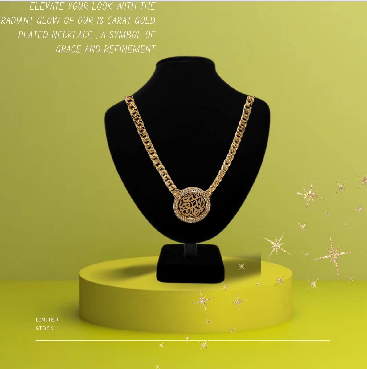 18K Gold Plated  Necklace