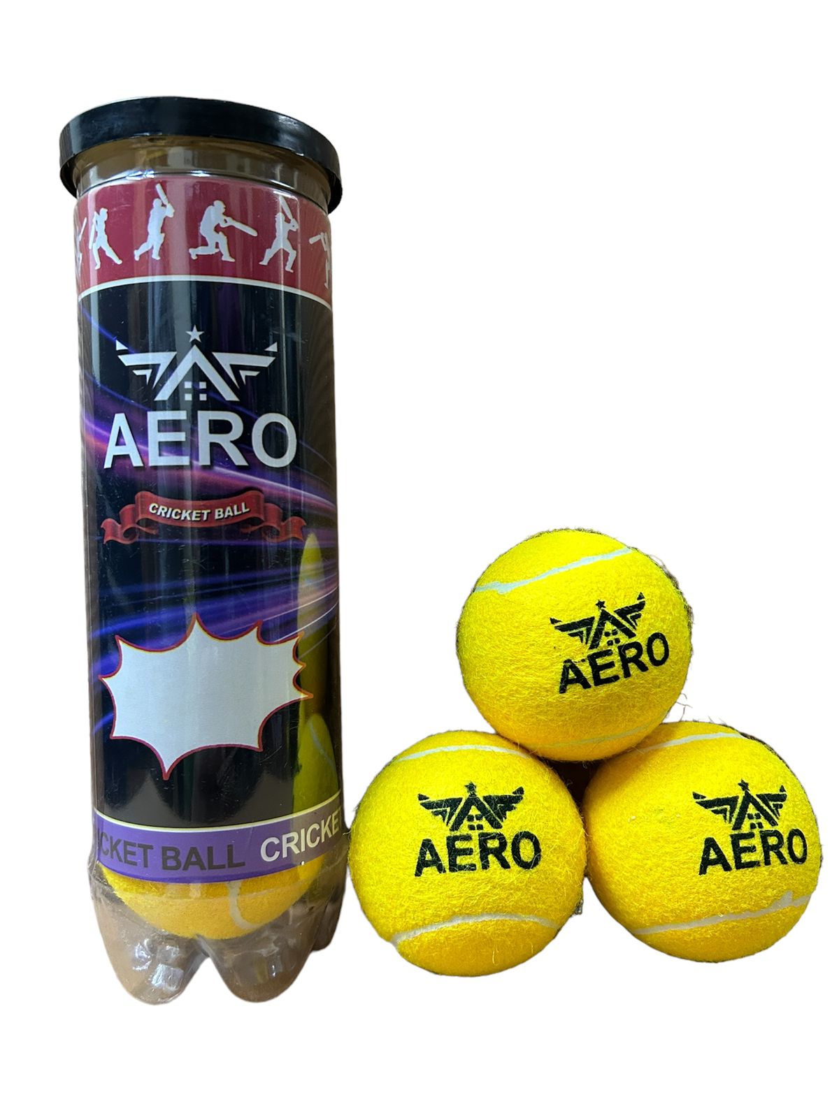 PACK OF 3 AERO Tennis Balls