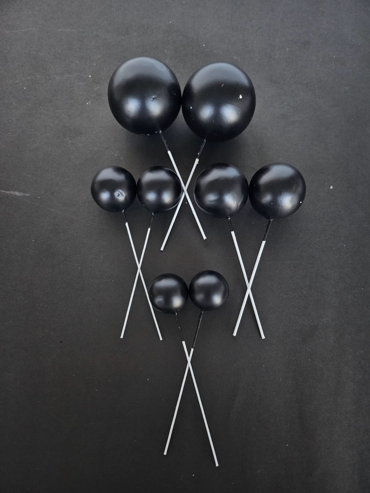 20pcs Set of  Round Ball Cake Toppers