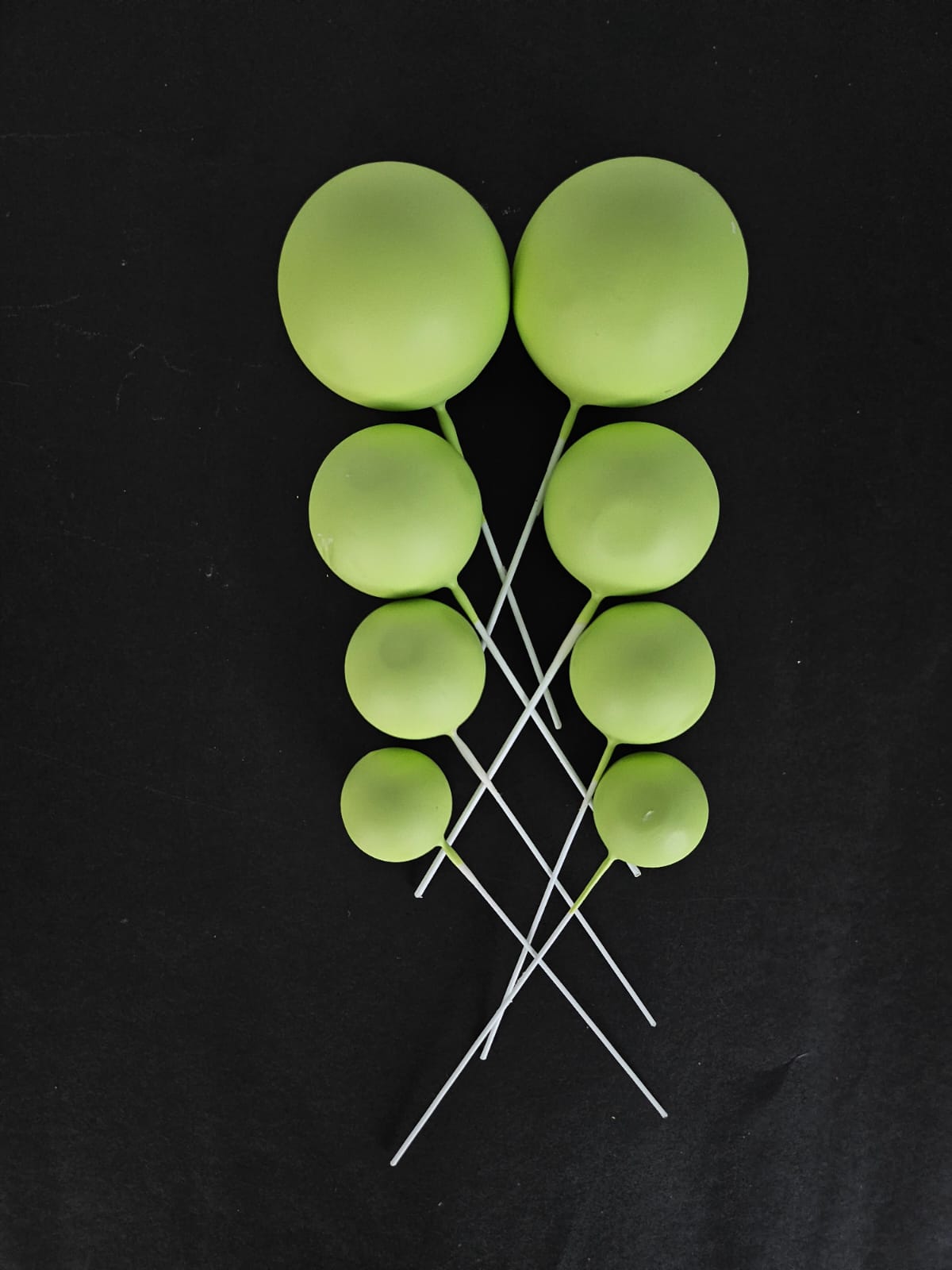 20pcs Set of  Round Ball Cake Toppers