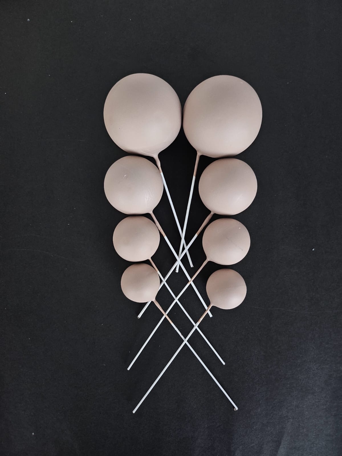 20pcs Set of  Round Ball Cake Toppers