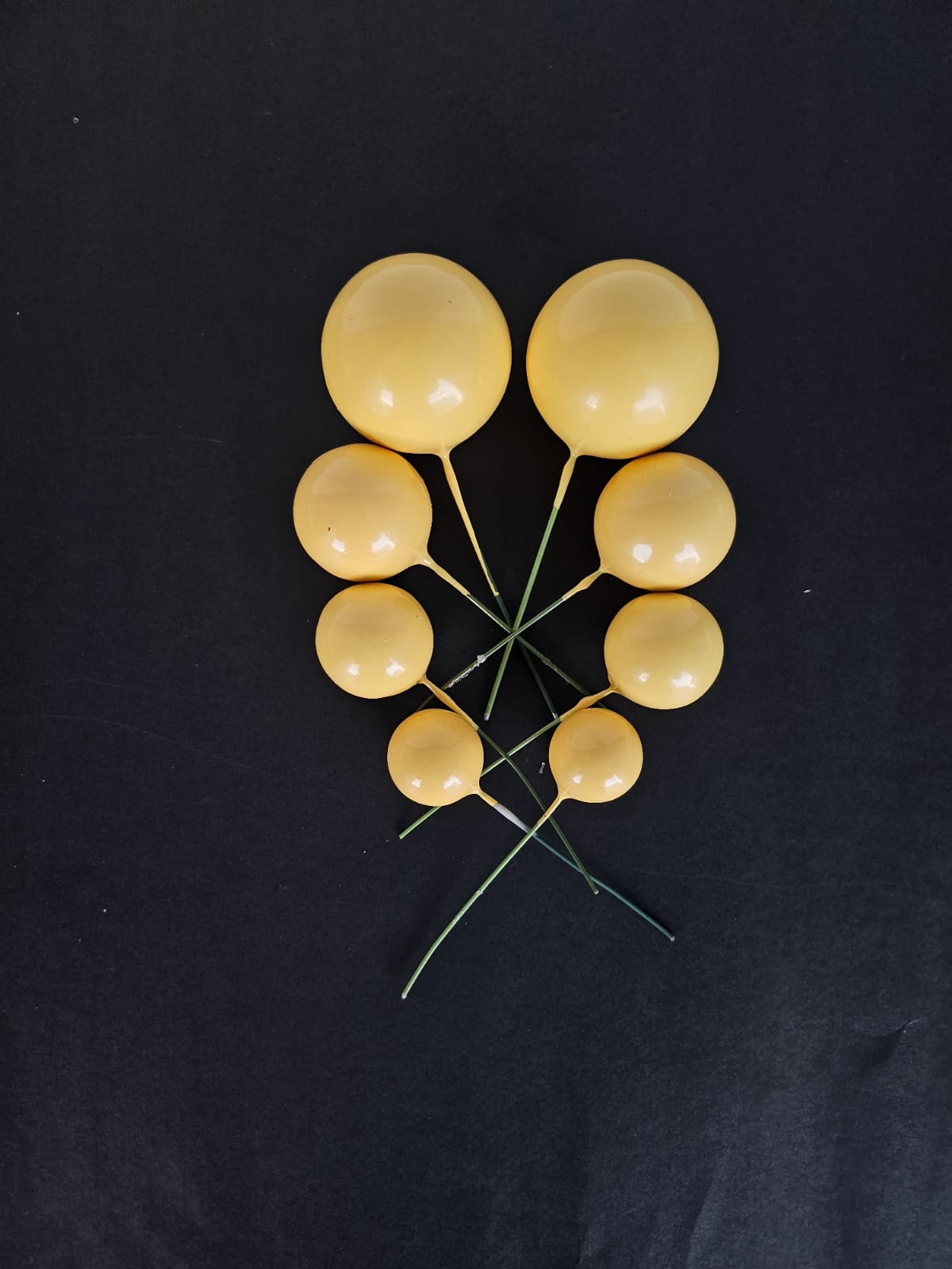 20pcs Set of  Round Ball Cake Toppers