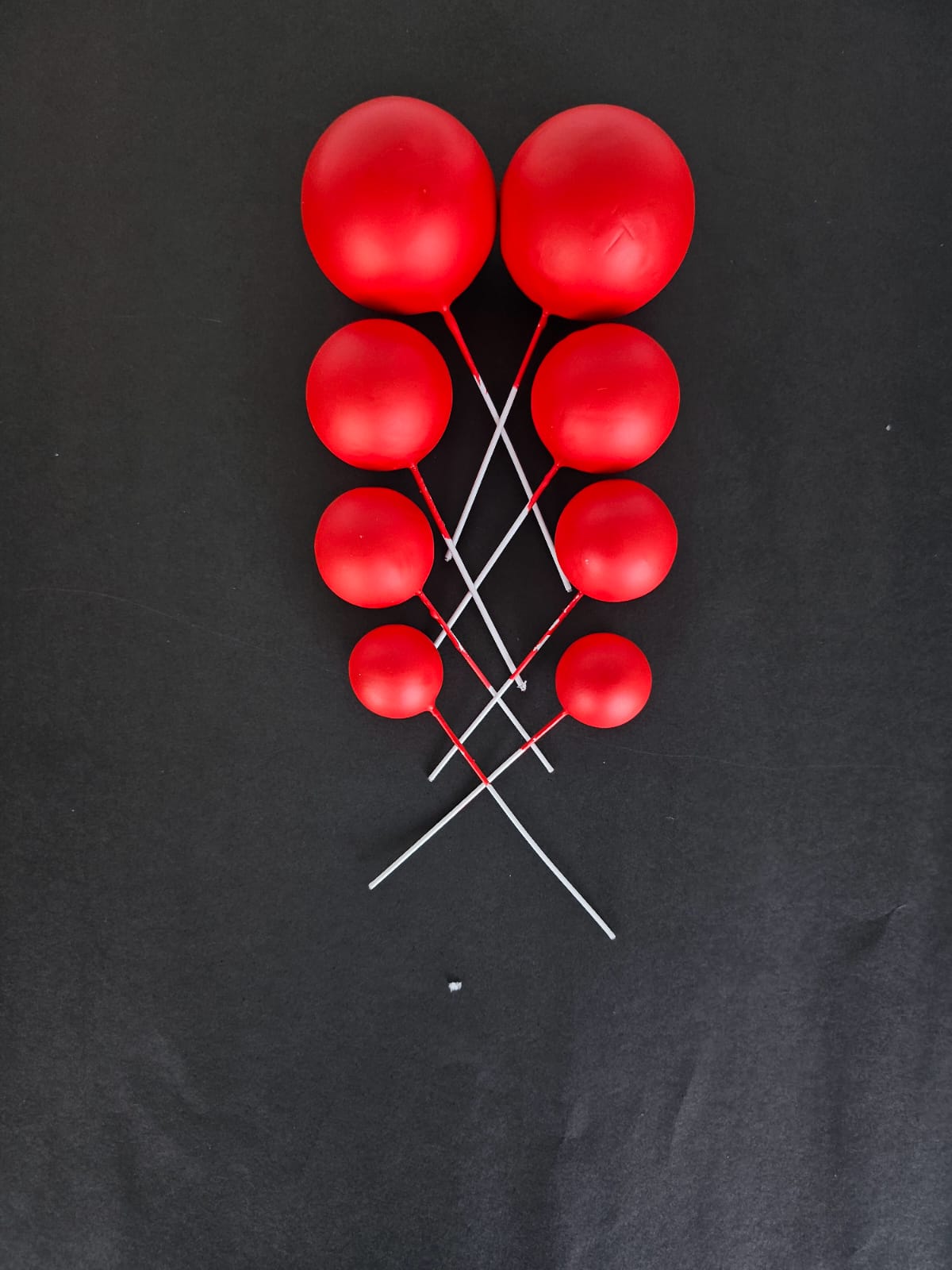 20pcs Set of  Round Ball Cake Toppers