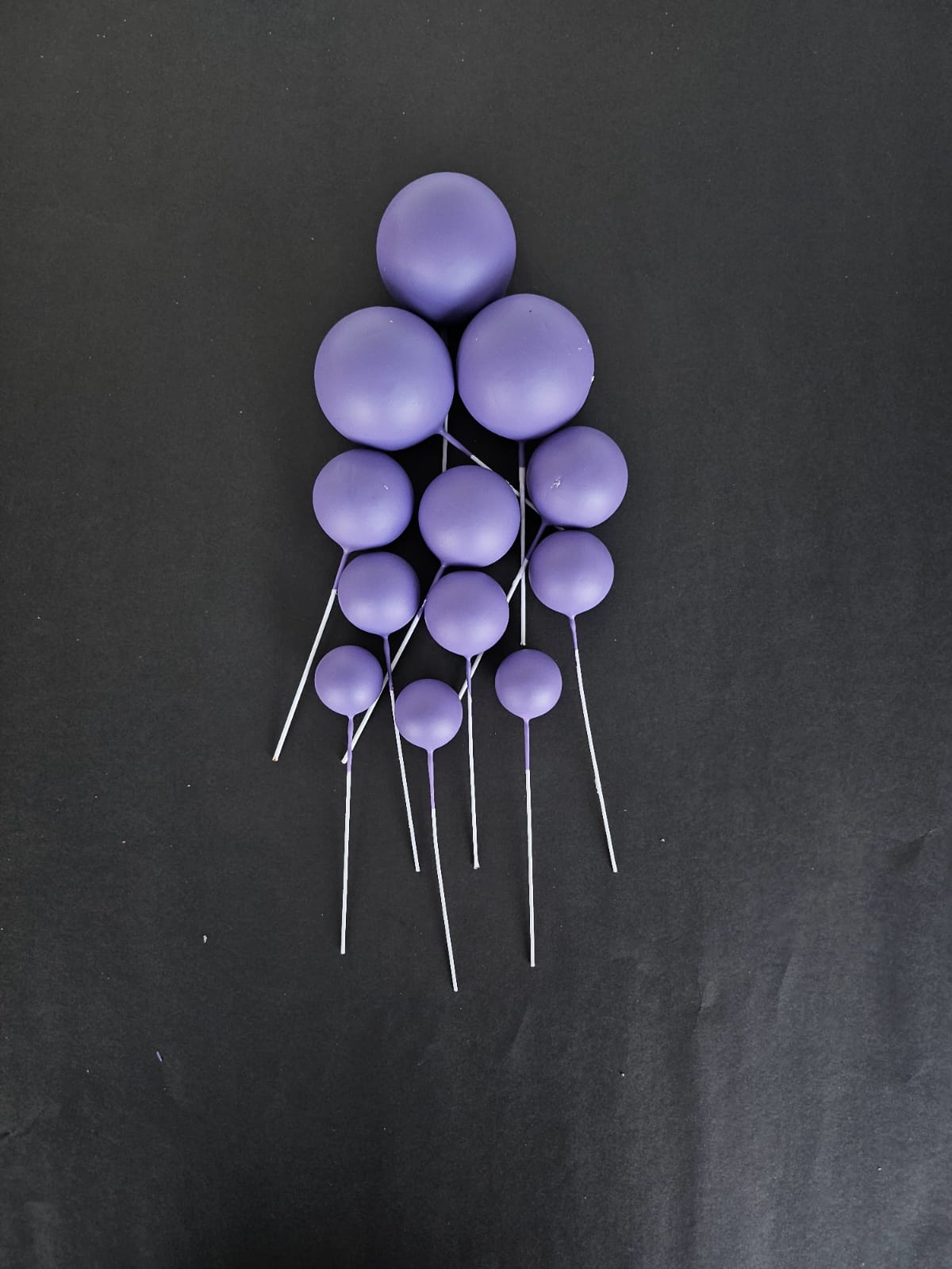 20pcs Set of  Round Ball Cake Toppers