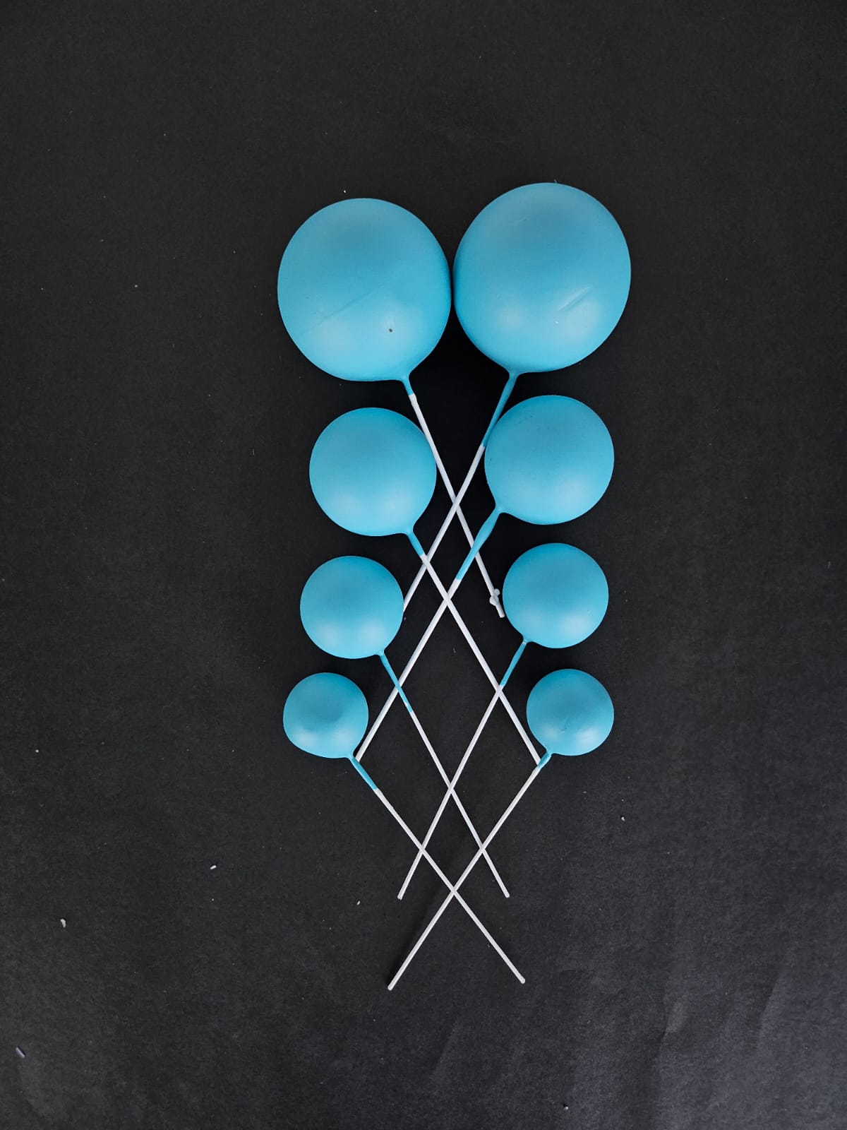 20pcs Set of  Round Ball Cake Toppers
