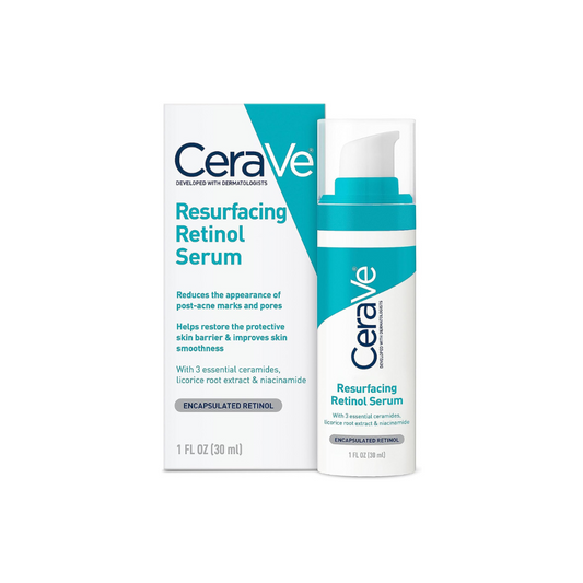 CeraVe Retinol Serum for Post-Acne Marks and Skin Texture | Pore Refining, Resurfacing, Brightening Facial Serum #BrightEyes #WrinkleCare #CaffeineBoost #EyeCreamEssentials #PeptidePower #AntiAgingSkincare #YouthfulGlow #SmoothSkin #TiredEyes #UnderEyeCare