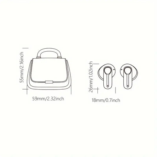 Handbag Earbuds For Girls