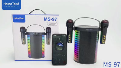 Haino teko MS-97 wireless speaker with wireless mic