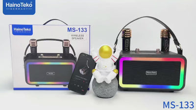 Haino teko MS-133 wireless speaker with wireless mic