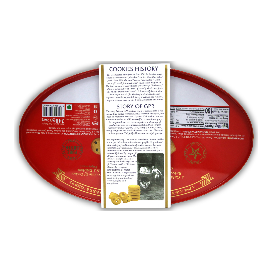 GPR Gold 100% Butter Cookies (340g)