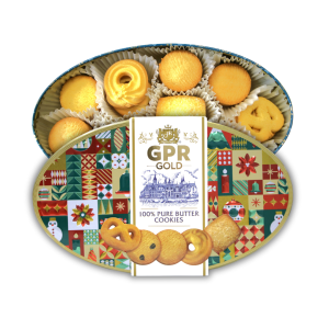 GPR Gold 100% Butter Cookies New Year Box (340g)