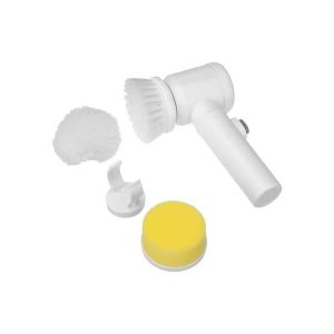 1 Set, 5-in-1 Electric Spin Scrubber With 5 Replaceable Brush Head with USB Rechargeable Kitchen Cleaner and Dishwasher
