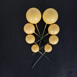 20pcs Set of Round Ball Cake Toppers