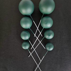 20pcs Set of Round Ball Cake Toppers