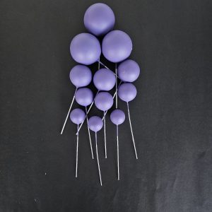 20pcs Set of Round Ball Cake Toppers