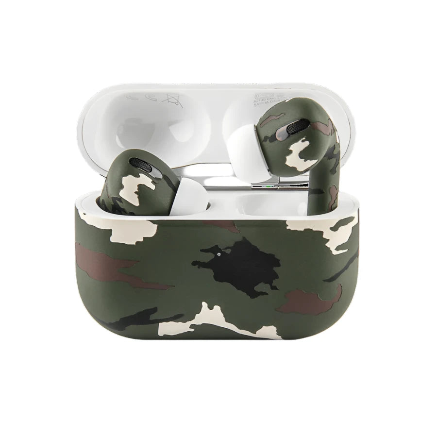 Air Pods Pro (2nd generation) Camouflage Green Edition